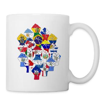 Lateinamerikanischer Widerstand - Tasse - Weiß - Rechts