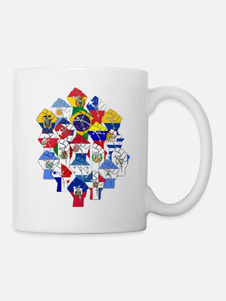 Lateinamerikanischer Widerstand - Tasse - Weiß