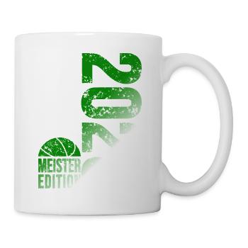 Basketball Champion Shirt 2026, green white - Mug - white - Right