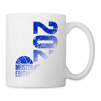 Basketball Master Shirt 2026, blue white - Mug - white - Right