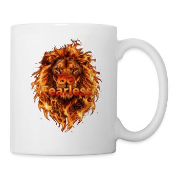 Be Fearless Flame Lion - Mug - white - Right