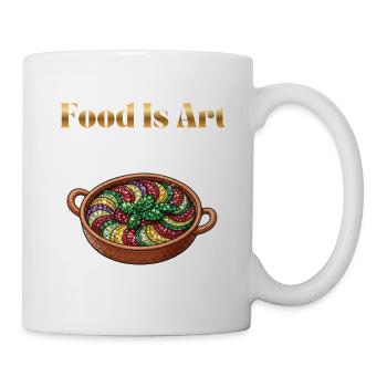 Food Is Art ... Ratatouille - Mug - white - Right