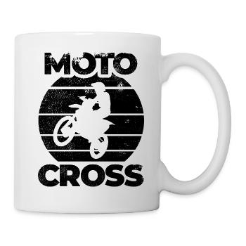 Fun motocross - Mug - white - Right
