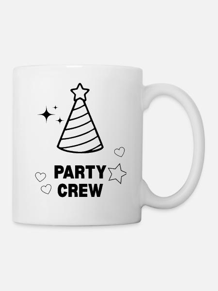 Trage deine Marke - Tasse - Weiß