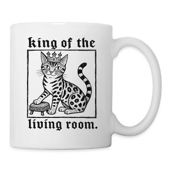 Chat royal du Bengale - Mug blanc - blanc - Droite