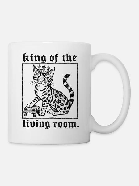 Royal Bengal Cat - Mug - white