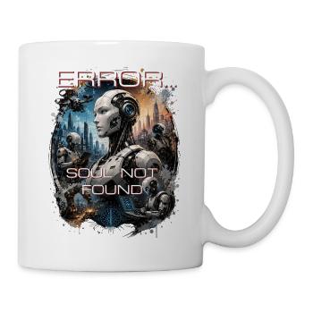 Cyberpunk Cyborg Robot Dystopia Error - Mug - white - Right