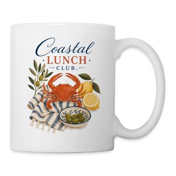 Coastal Lunch Club Crab Mediterranean - Mug - white - Right