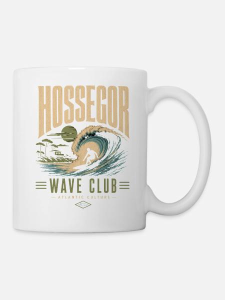 Hossegor Surfen - Tasse - Weiß