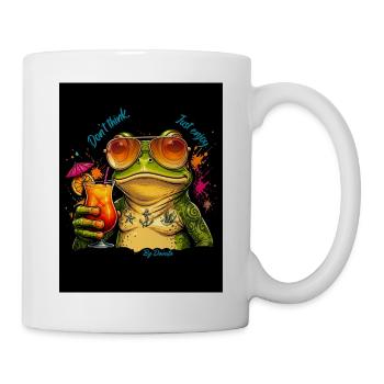Cocktail Grenouille Ensoleillée - Mug blanc - blanc - Droite