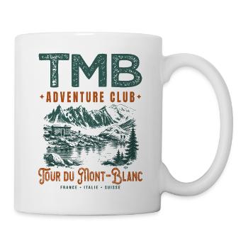 TMB Adventure Club Tour du Mont-Blanc Randonnée - Mug blanc - blanc - Droite
