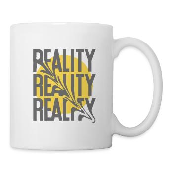 Distorsion de la réalité – Typographie Dic - Mug blanc - blanc - Droite