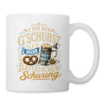 Bayerischer Spruch - Tasse - Weiß - Rechts