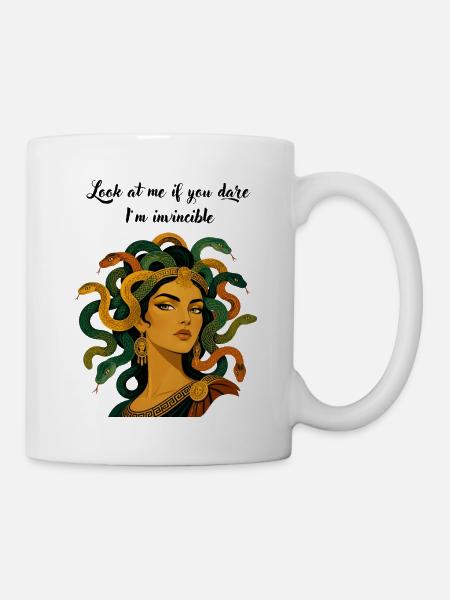Medusa-Mythologie - Tasse - Weiß