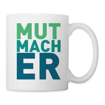 Mutmacher - Tasse - Weiß - Rechts