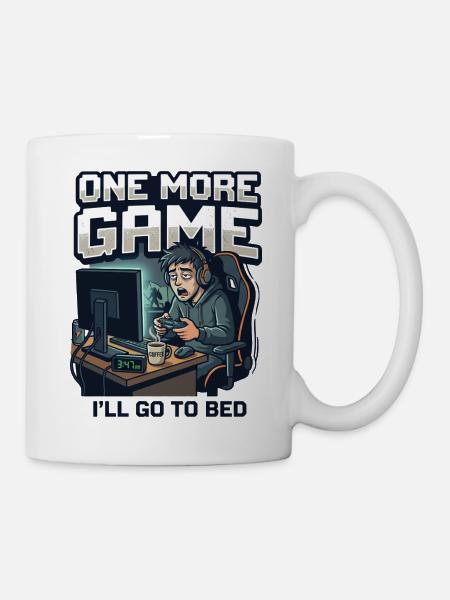 Noch ein Spiel - Tasse - Weiß