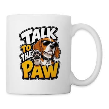 Beagle - Tasse - Weiß - Rechts