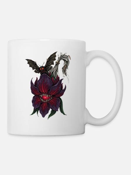 Monster Echinacea Horror - Tasse - Weiß