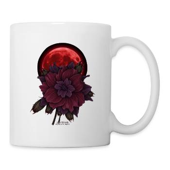 Gotischer Blutmond - Tasse - Weiß - Rechts