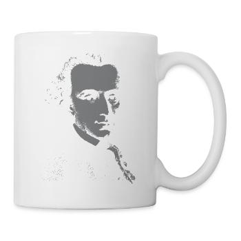 Immanuel Kant Porträt - Tasse - Weiß - Rechts