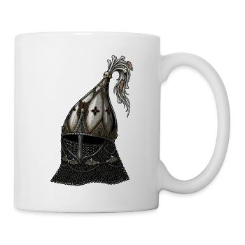 Gotische Nekromanten-Kiefernzapfen - Tasse - Weiß - Rechts