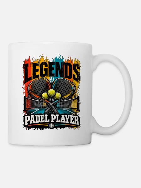Padel Spieler | Padel Legend - Tasse - Weiß