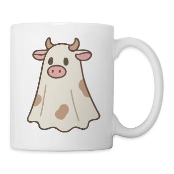 Geisterkuh - Tasse - Weiß - Rechts