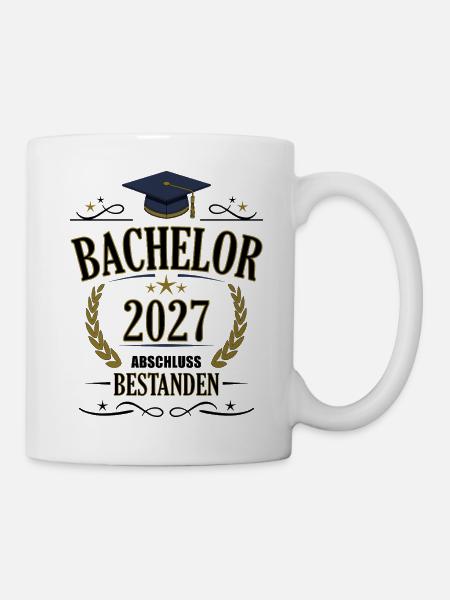 Bachelor 2027 - Tasse - Weiß