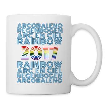 Rainbow 2017 - Tasse - Weiß - Rechts