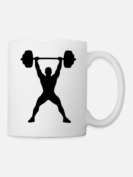 Bodybuilder - Tasse - Weiß