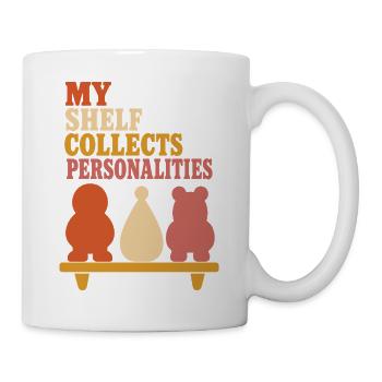 My Shelf Collects Personalities - Tasse - Weiß - Rechts