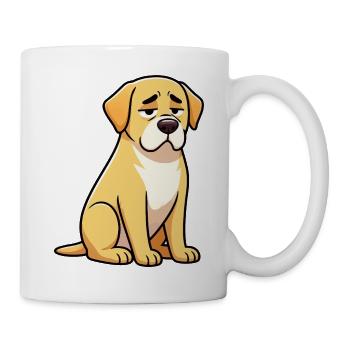Labrador Labradorbesitzer Labradorliebhaber Labbi - Tasse - Weiß - Rechts
