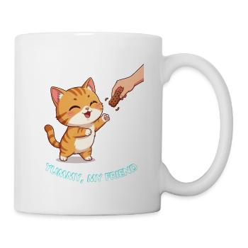 Cookie Time Katze niedliche Designkatze - Tasse - Weiß - Rechts