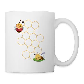 Bee - Tasse - Weiß - Rechts