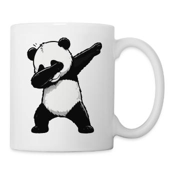 Panda Dab Pose - Tasse - Weiß - Rechts