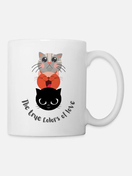Wahre Farben der Liebe - Tasse - Weiß