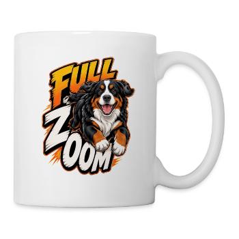 Berner Sennenhund - Tasse - Weiß - Rechts