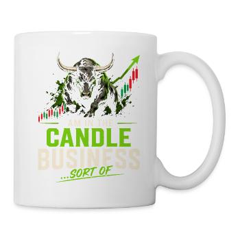 Ich mache was mit Kerzen... - Tasse - Weiß - Rechts