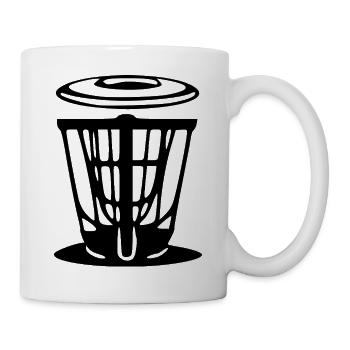 Discgolf Geschenkidee Spieler - Tasse - Weiß - Rechts