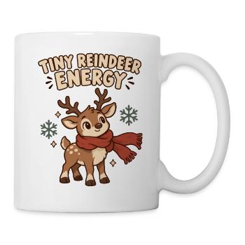 Tiny Reindeer Energy - Tasse - Weiß - Rechts