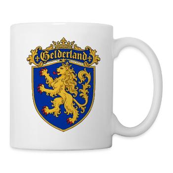 Gelderländischer Löwe - Tasse - Weiß - Rechts