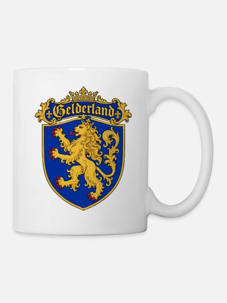 Gelderländischer Löwe - Tasse - Weiß