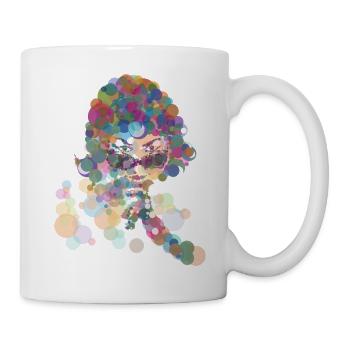 Aretha - Tasse - Weiß - Rechts