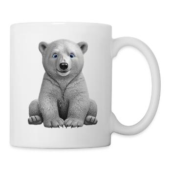 Eisbaer  - Tasse - Weiß - Rechts
