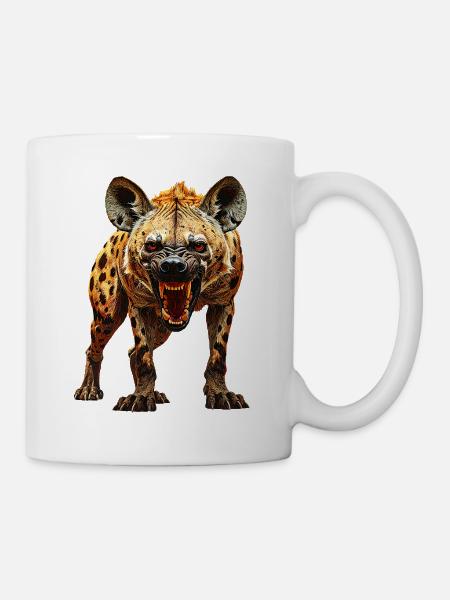 Hyaene - Tasse - Weiß