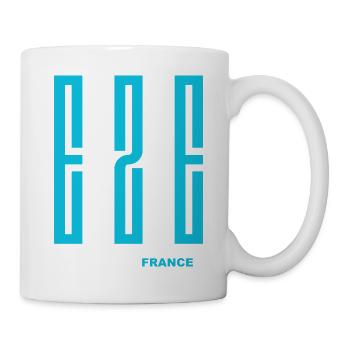 EZE Frankreich - Tasse - Weiß - Rechts