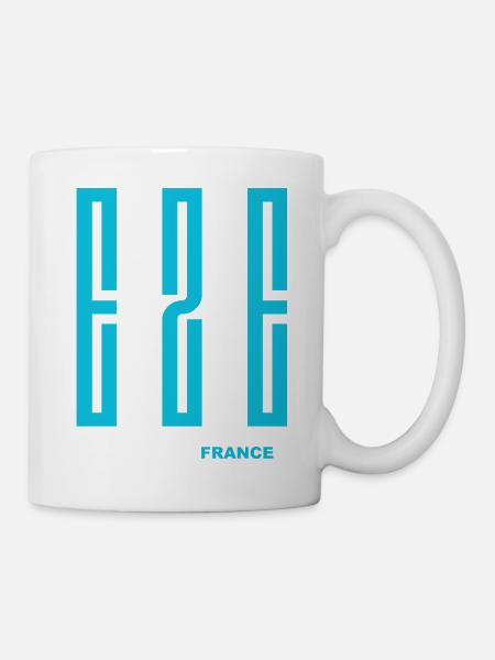 EZE Frankreich - Tasse - Weiß
