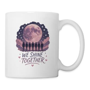 Lunares Leuchten und Einheit - Tasse - Weiß - Rechts