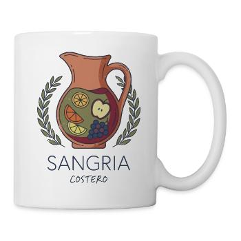 Sangria - Tasse - Weiß - Rechts