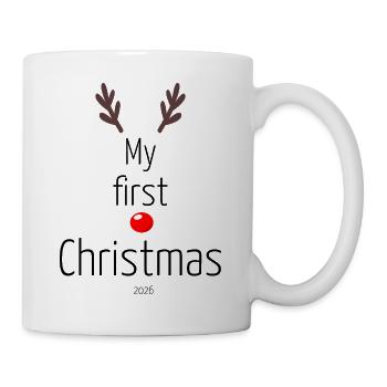 Mein erstes Weihnachten  - Tasse - Weiß - Rechts